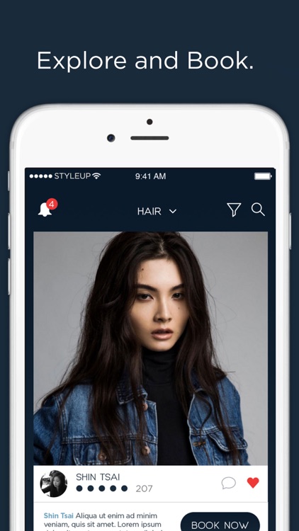 StyleUp for Consumers - Booking Beauty Service