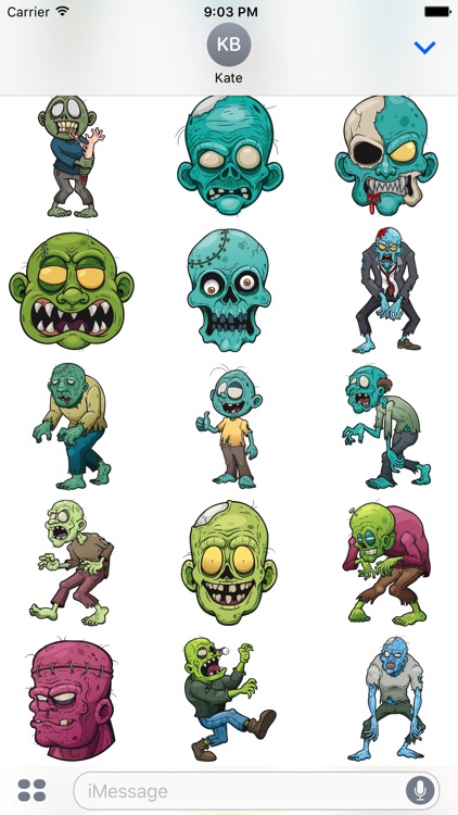 Zombistickers