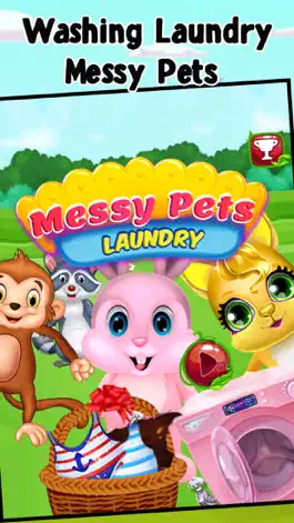 Game screenshot Messy Pets Daycare Washing Laundry mod apk