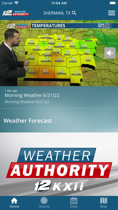 KXII Weather Authority App screenshot 2