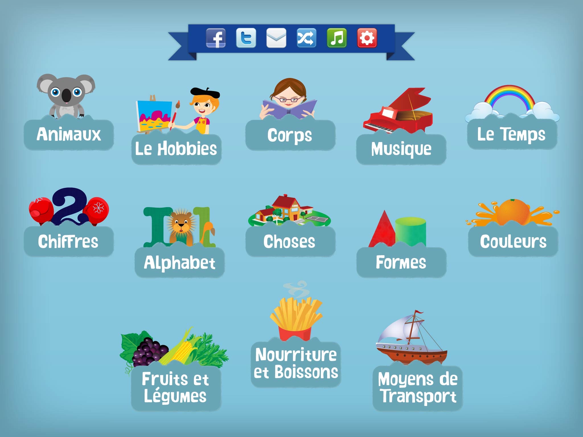 Learn French for Kids screenshot 2