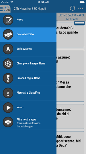 24h News for SSC Napoli(圖2)-速報App