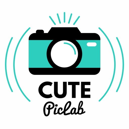 Cute Pic Lab Photo Editor Add cool stickers & text iOS App