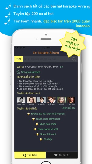 List Karaoke Arirang - Tra mã số bài hát karaoke(圖1)-速報App