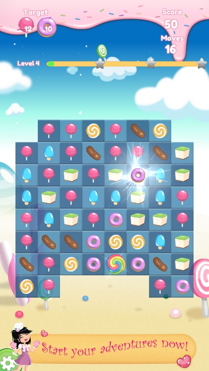 Susan Candy - FUN Match 3 Puzzles FREE for Girls screenshot-4