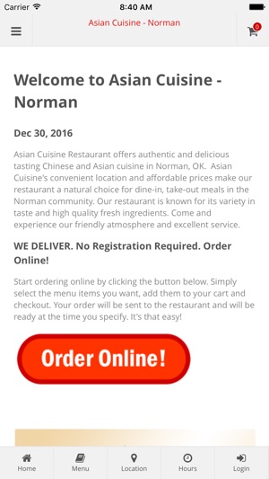 Asian Cuisine - Norman(圖1)-速報App