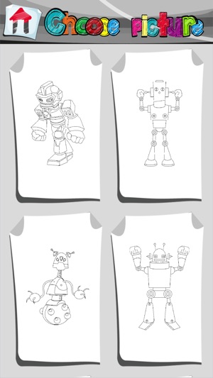 Robot Coloring Book App(圖2)-速報App