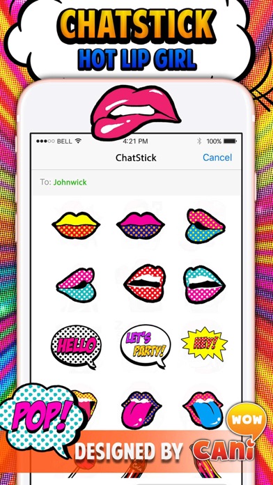 Art Emoji Food & Drink Stickers iMessage ChatStick by ChatStick Company  Limited