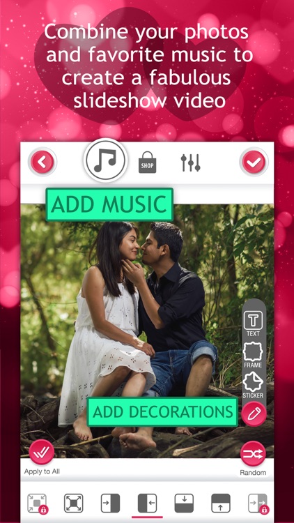Love Video.s Creator - Valentine's Day Slideshow screenshot-3