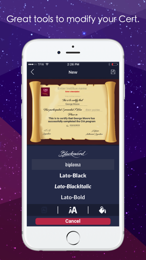 Certificate Diploma Maker Pro(圖2)-速報App