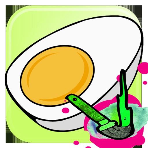 Egg Coloring Book Painting App for Kids icon