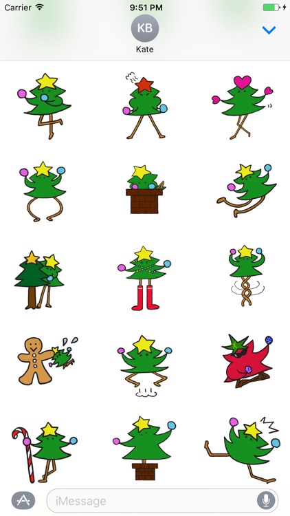 Mr. Tree Sticker for iMessage