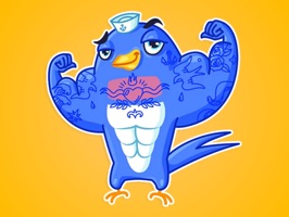 The all-new Fearless Bird Sailor Stickers pack for iMessage is here