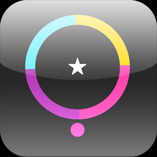Bouncing Color Switch Ball Icon