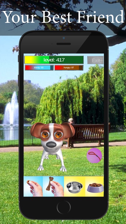 Dog Pet for Tamagotchi : Augmented Reality Edition