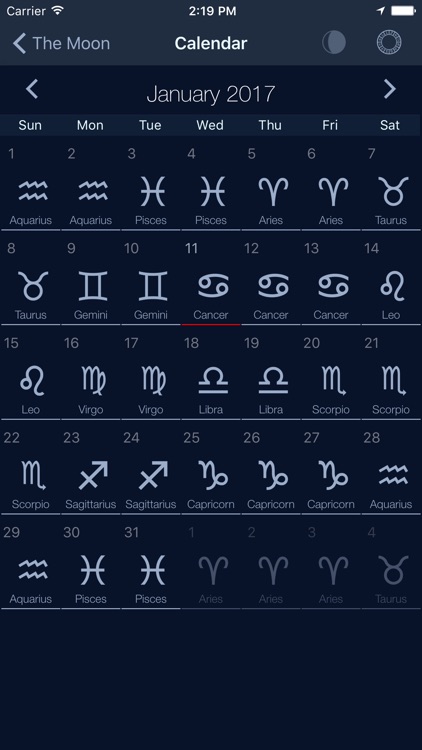 The Moon - Calendar phase of Moon free screenshot-4