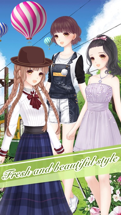 Fall dress up story - girl beauty girls games screenshot 3