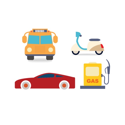 Transportation Sticker Pack: Vehicles and cars