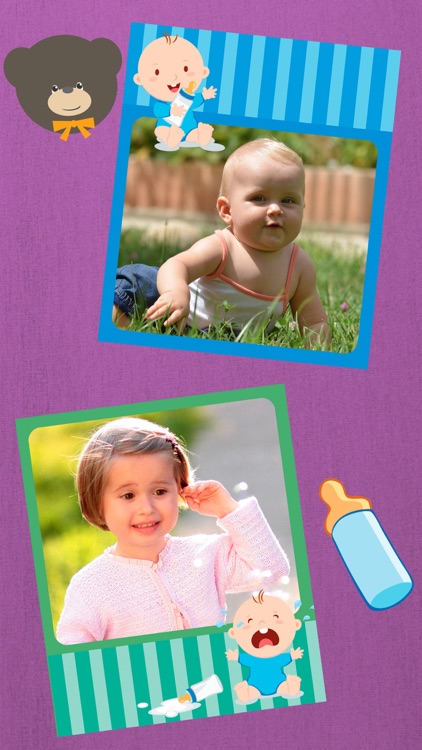 Baby photo frames and collage – Pro