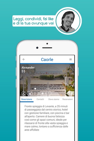 La nuova app della città di Caorle made by locals. screenshot 3