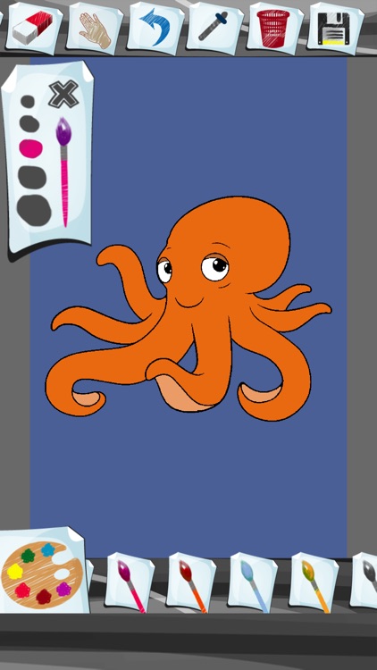 Underwater Coloring Book App screenshot-3