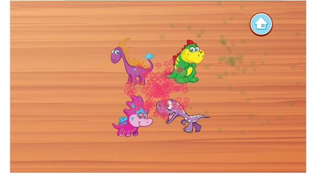 Dinosaurs Wooden Block Puzzles - For Kids,Toddlers(圖4)-速報App