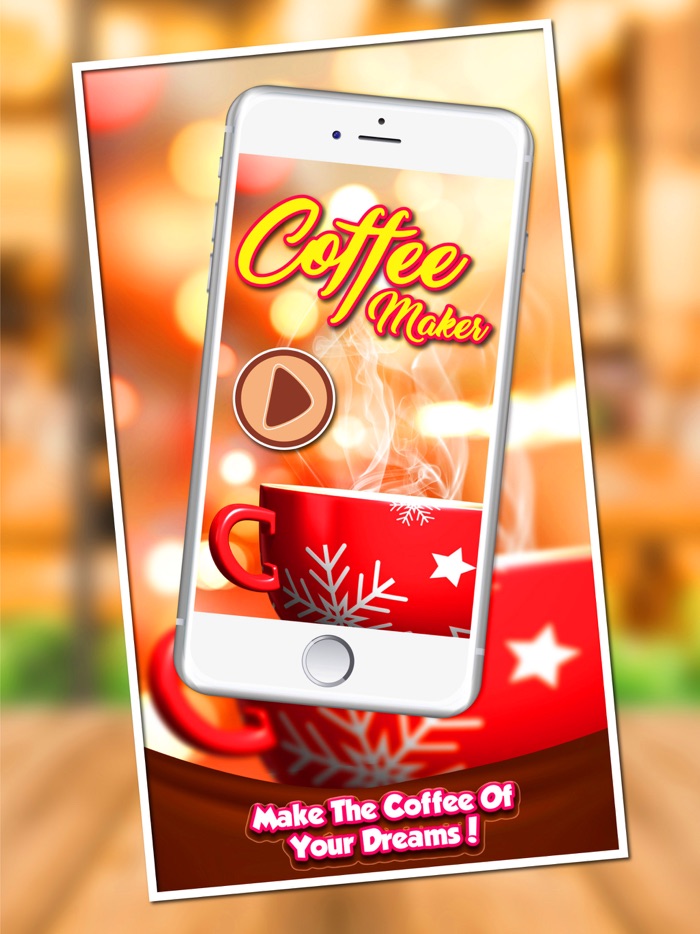 Coffee Maker -Christmas cooking fun