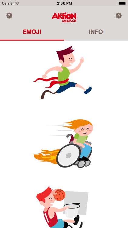 Inklumoji - Emojis der Aktion Mensch für Inklusion