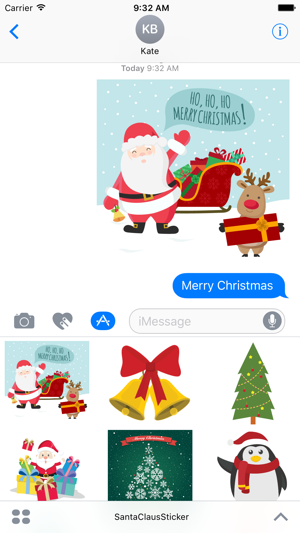 Santa Claus - Stickers for iMessage