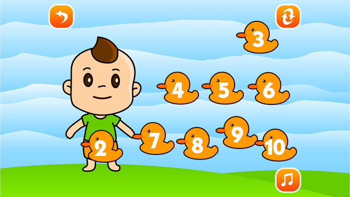 宝宝数鸭子-儿童游戏智力大全2-5岁