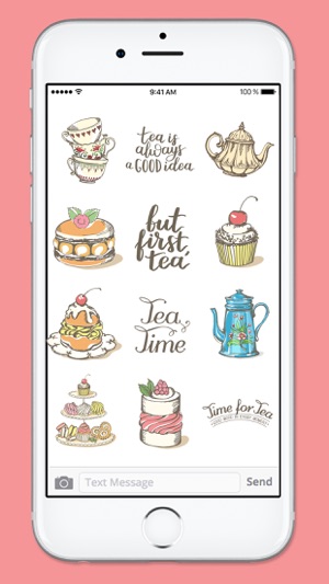 Tea and Cakes Sticker Pack(圖3)-速報App