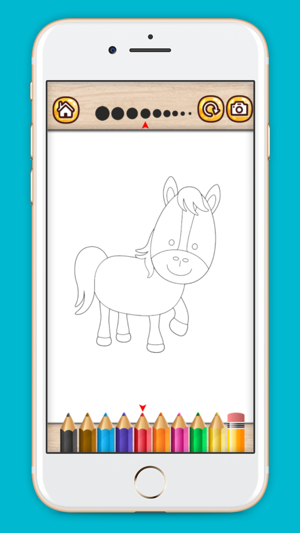 Farm Animals coloring book for kids 2(圖5)-速報App