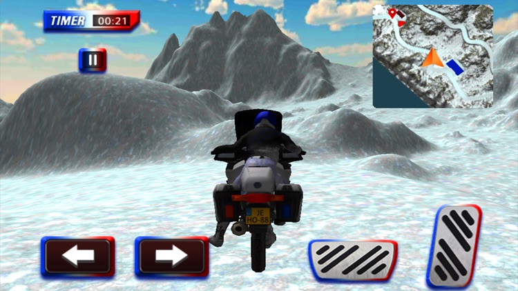 Offroad Police Bike Driving - Motorcycle Ride