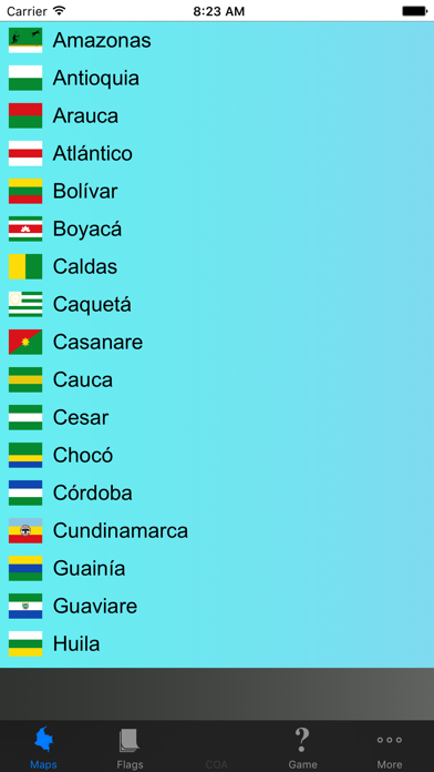 How to cancel & delete Colombia Department (State) Maps and Flags from iphone & ipad 4