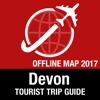 Devon Tourist Guide + Offline Map