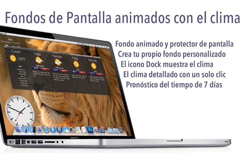 Fondos de Pantalla HD + Tiempo para PC - Descarga gratis [Windows 10,11,7 y  Mac OS] - PcMac Español