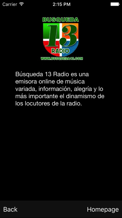 Busqueda 13 Radio