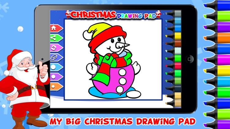 Christmas Drawing pad - Christmas Games For Kids by Nikunj Vaishnani