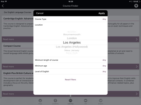 Kings Education for iPad screenshot 3