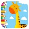 Giraffe Coloring Page Games For Kids Version