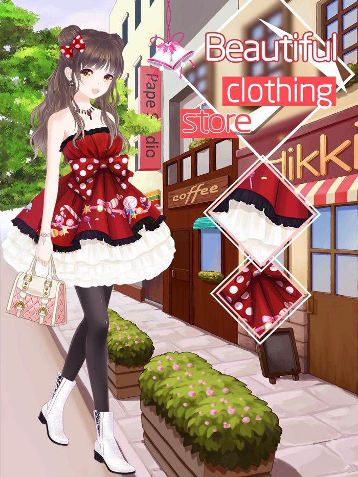 Hermosa tienda de ropa-Fashion dressup