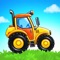 Icon Farm car games: Tractor, truck
