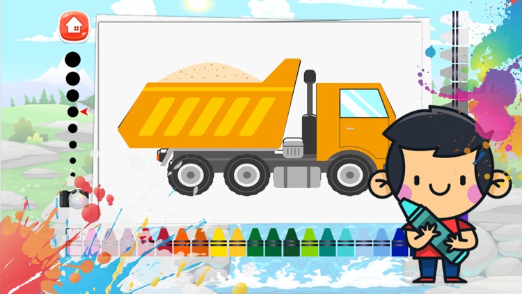 Kids Coloring Book Fun Game screenshot-4