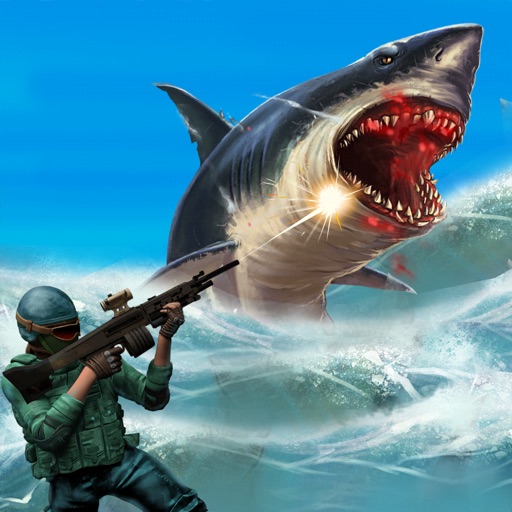 Angry Fish Hunting - Sea Shark Spear-fishing Game