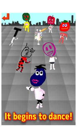 Game screenshot Draw->Dance! Drawing the face - edu app hack