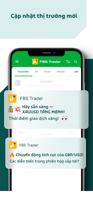FBS Trader — Giao dịch dễ dàn