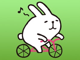 Marshmallow Bunny Japanese Sticker 1