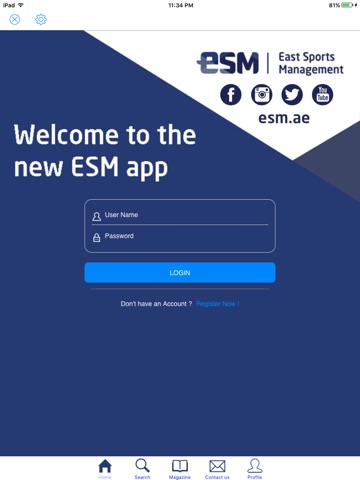 ESM-Online Ipad screenshot 3