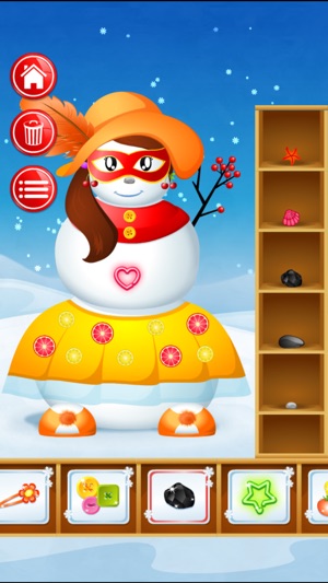 123 Kids Fun Snowman - Make a Snowman free game(圖1)-速報App