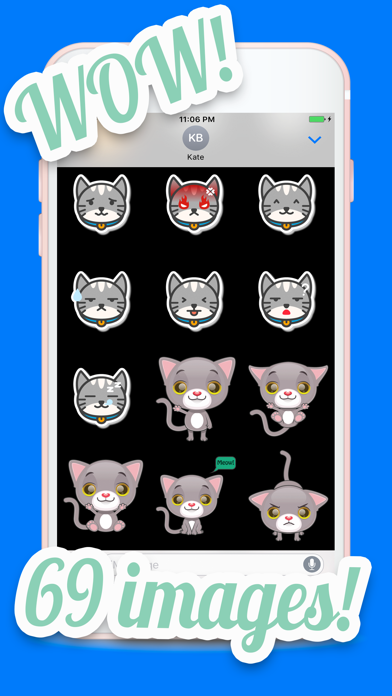 How to cancel & delete Large Cat Emoji Pack from iphone & ipad 2